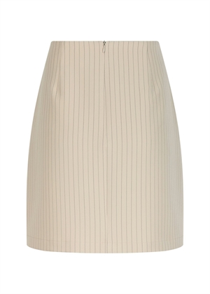 Petrani pinstriped skirt Sand Neo Noir 
